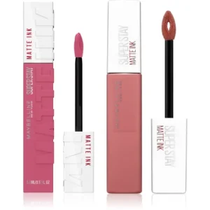 Végkiárusítás MAYBELLINE NEW YORKSuperStay Matte Ink szett az ajkakra