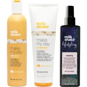 Kedvezmény milk_shake®Make My Day Threepack szett a fénylő és selymes hajért