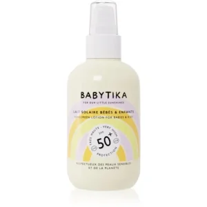 MimitikaBabytika Sunscreen Lotion SPF 50+ gyermek napozótej spray -ben Árcsökkenés