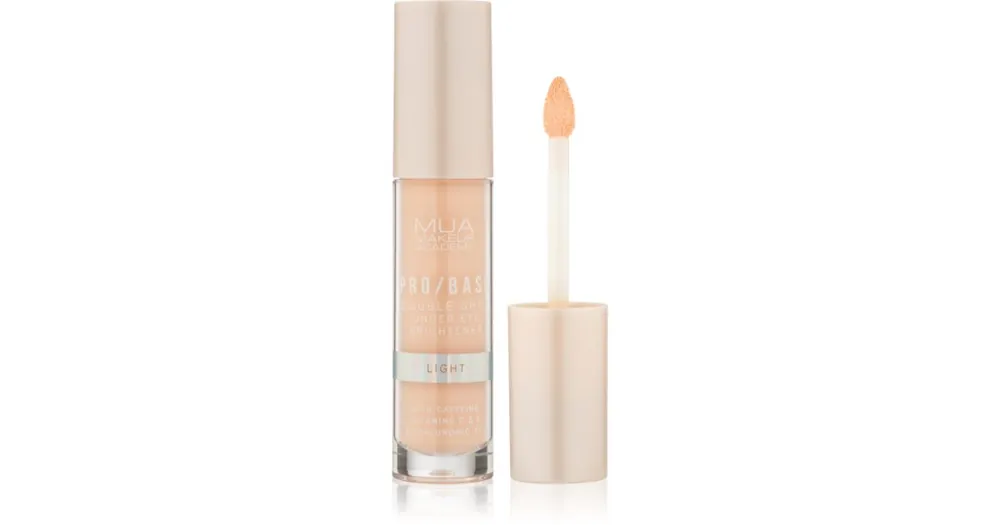 Prémium MUA Makeup AcademyPRO/BASE Double Shot szem környéki világosító koffeinnel