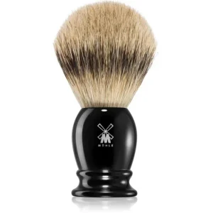 MühleCLASSIC Silvertip Black borotválkozó ecset borz szőrből közepes Olcsó