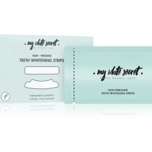 Árcsökkenés My White SecretWhitening Strips fehérítő fogselyem