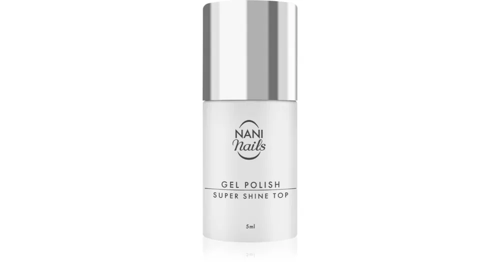 NaniNailsNANI Super Shine Top fedőlakk UV/LED-es lámpákhoz Biztonságos fizetés