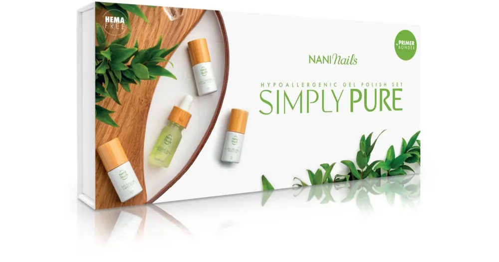 NaniNailsSimly Pure ajándékszett körmökre hölgyeknek Gyors kiszállítás