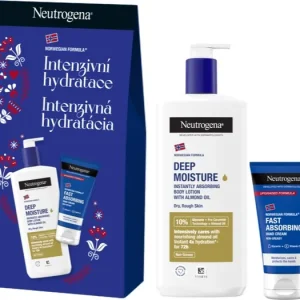 Biztonságos vásárlás NeutrogenaNorwegian Formula® Deep Moisture ajándékszett az intenzív hidratálásért