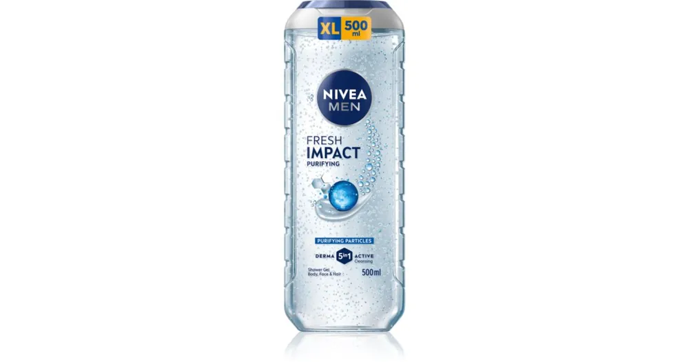 Kedvezményes ár NIVEAMEN Fresh Impact fürdőgél férfiaknak