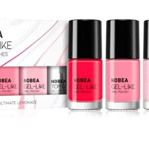 NOBEADay-to-Day 4-Piece Gel-like Nail Polish set körömlakk szett Ultimate Lemonade Olcsó