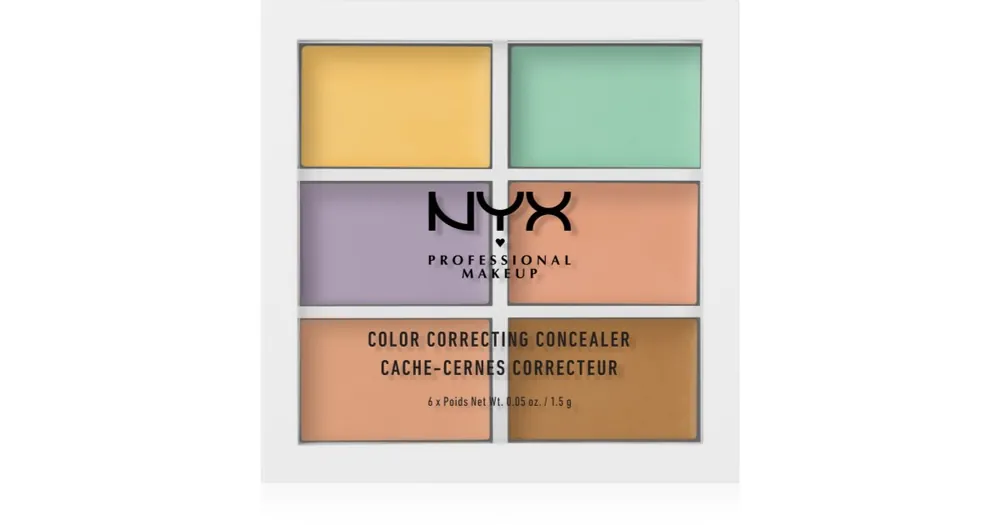 Outlet NYX Professional MakeupColor Correcting színkorrekciós paletta