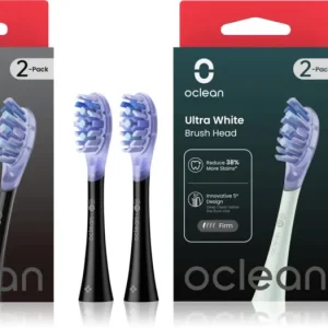 Kedvezmény OcleanUltra White Set csere fejek a fogkeféhez Black & Green