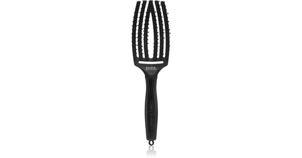 Olivia GardenFingerbrush Double Bristles lapos kefe a könnyű kifésülésért Biztonságos vásárlás