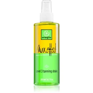 Végkiárusítás OranjitoLevel 3 Shake kétfázisú barnító spray szoláriumba