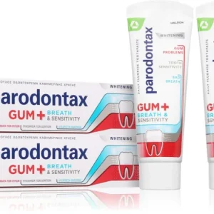 Utolsó esély ParodontaxGum And Sens Whitening fehérítő fogkrém a fogakra