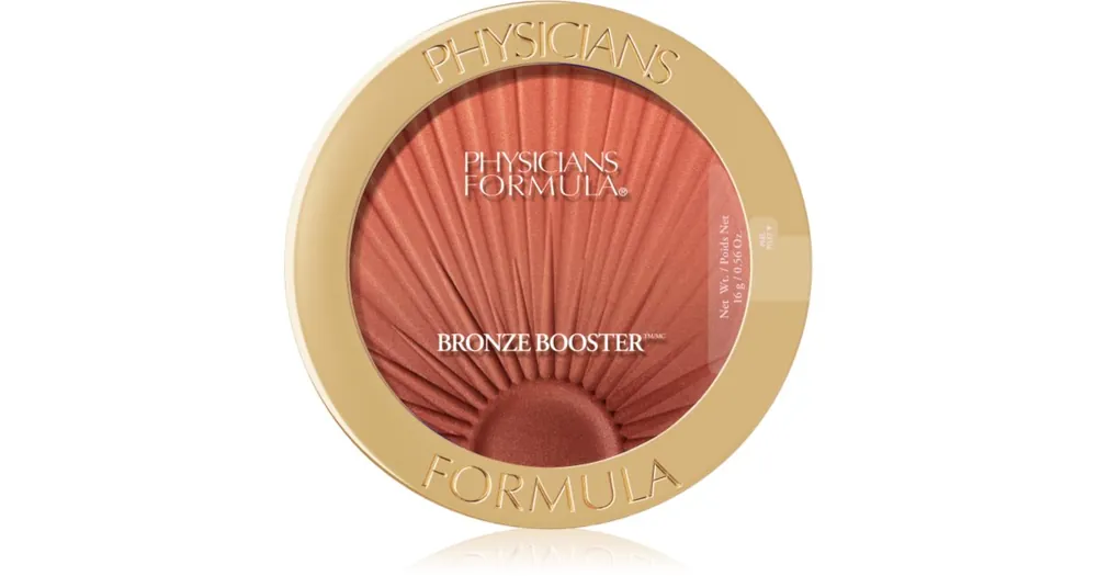 Árcsökkenés Physicians FormulaBronze Booster Sunset Blush kompakt arcpirosító bronzosítóval
