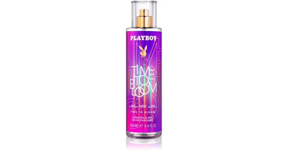 Gyors kiszállítás PlayboyTime to Bloom testápoló spray