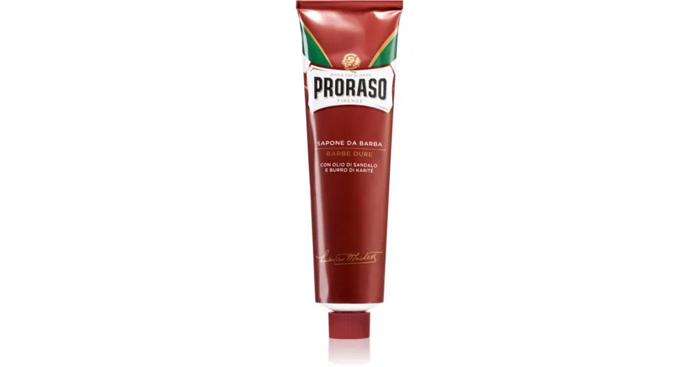 Nézd meg most ProrasoCoarse Beards borotvaszappan erős szakállra tubusban