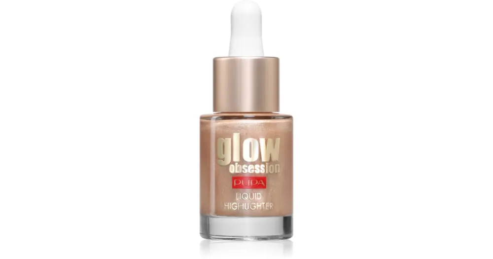 Korlátozott ajánlat PUPA MilanoGlow Obsession Liquid Highlighter folyékony bőrélénkítő