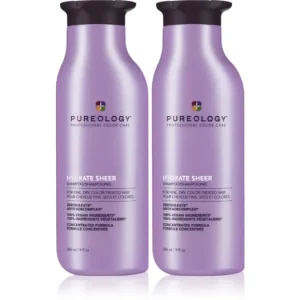 Utolsó esély PureologyHydrate Sheer shampoo Duopack szett