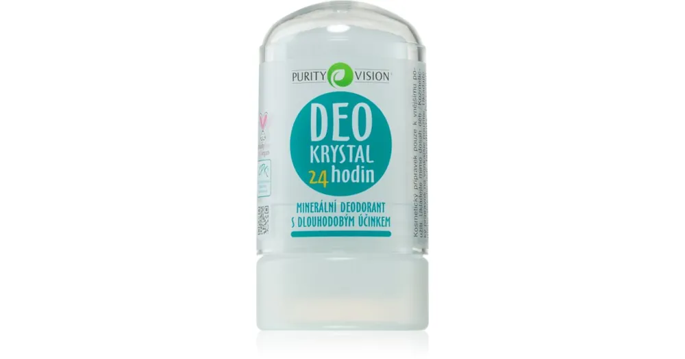 Árcsökkenés Purity VisionDeo Krystal dezodor ásványokkal