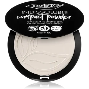 puroBIO CosmeticsIndissouble kompakt púder matt hatással Újdonság