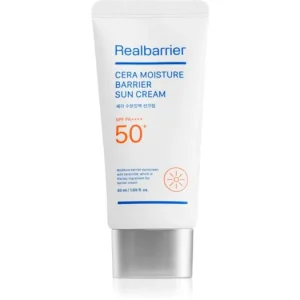 Akciós ár Real BarrierCera Moisture Barrier Sun Cream regeneráló és védő krém SPF 50+