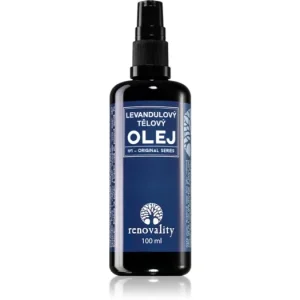 Kedvezmény RenovalityOriginal Series Lavender Body Oil masszázsolaj a testre