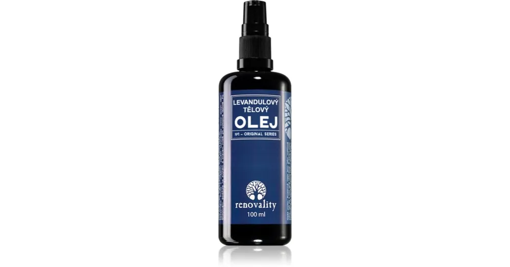 Kedvezmény RenovalityOriginal Series Lavender Body Oil masszázsolaj a testre
