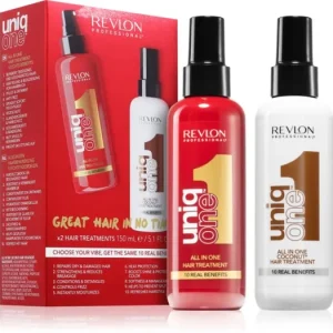 Olcsó Revlon ProfessionalUniqOne Hair Treatment Pack ajándékszett hajra
