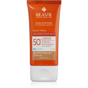 Akciós ár RilastilSun System Velvet Touch védő tonizáló krém arcra SPF 50+