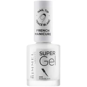 Ajánlat RimmelSuper Gel Step 1 lakk francia manikűrhöz