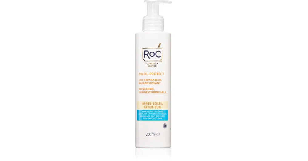 RoCSoleil Protect Refreshing Skin Restoring Milk nyugtató napozás utáni krém Gyors kiszállítás