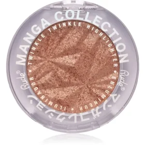 Rude CosmeticsManga Collection Twinkle Twinkle Highlighter kompakt púderes élénkítő arcra Alacsony ár