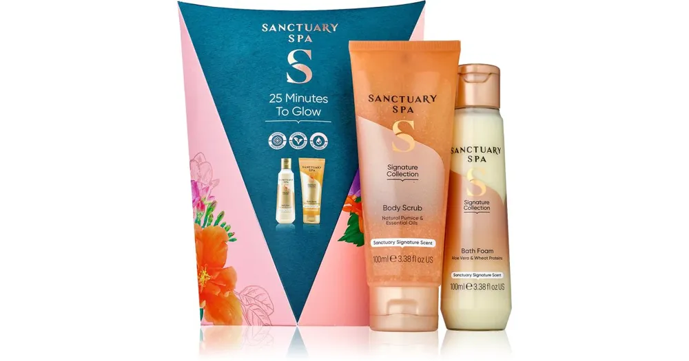 Sanctuary SpaSignature Collection ajándékszett fürdőbe 25 Minutes To Glow Akciós ár