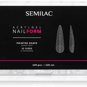 Szuper akció SemilacAccessories Acrylgel Nail Form sablonok körmökre