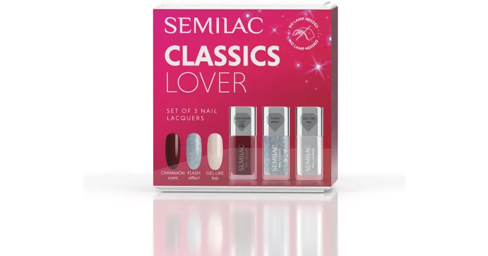 SemilacSet Classics Lover körömlakk szett Kedvezményes ár
