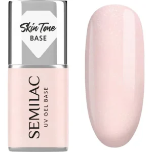 SemilacUV Gel Base Skin Tone Base bázis lakk zselés műkörömhöz Biztonságos fizetés