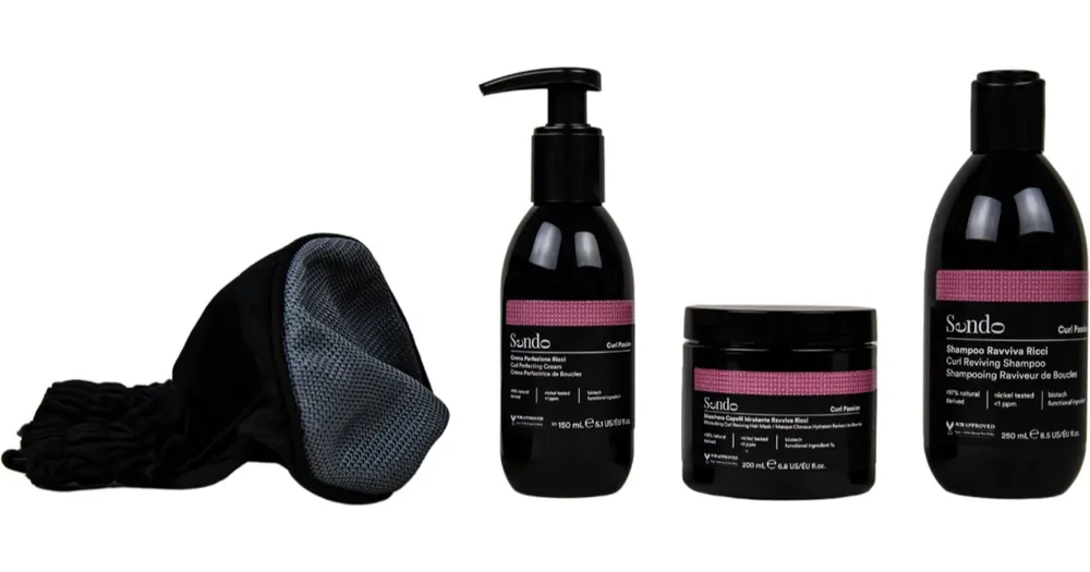 Alacsony ár SendoCurl Passion Curl Perfection Kit ajándékszett göndör hajra
