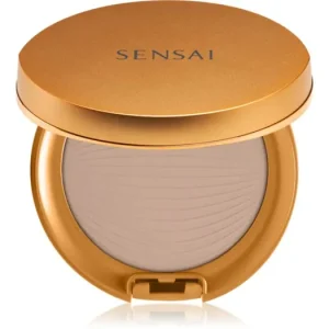 Árengedmény SensaiSilky Bronze Natural Veil Compact kompakt púderes alapozó az élénk és kisimított arcbőrért
