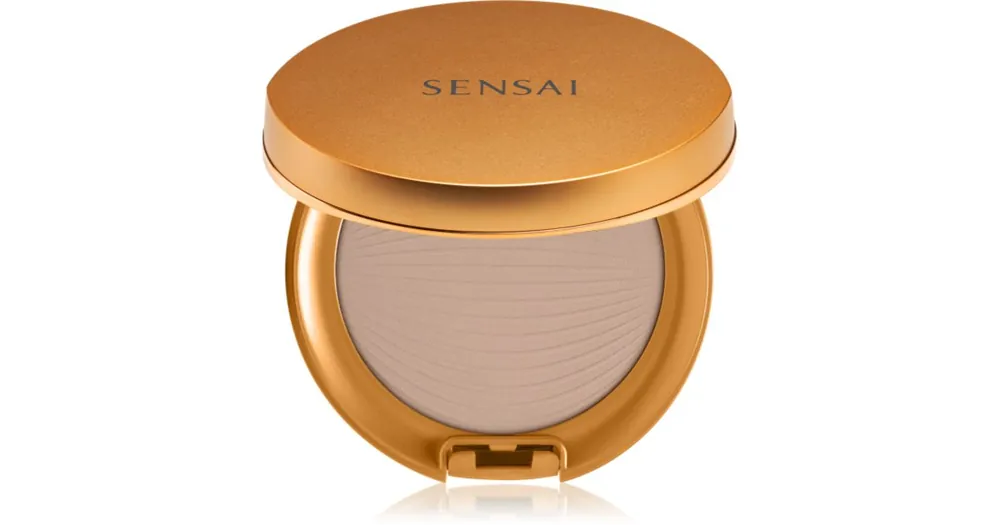 Árengedmény SensaiSilky Bronze Natural Veil Compact kompakt púderes alapozó az élénk és kisimított arcbőrért