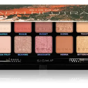 Sigma BeautyWarm Neutrals Eyeshadow Palette szemhéjfesték paletta Gyors szállítás