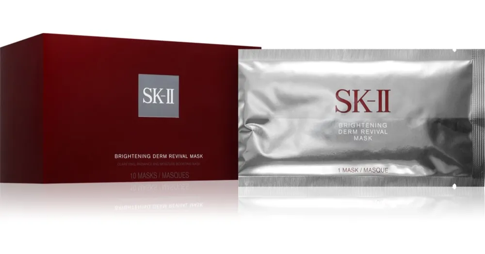 Különleges ajánlat SK-IIBrightening Derm Revival Mask hidratáló és világosító maszk niacinamiddal