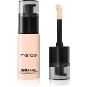 Biztonságos fizetés SmashboxDUAL-FILTER 2-in-1 Concealer + Foundation alapozó és korrektor