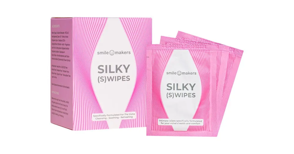 Legnépszerűbb Smile MakersSilky Swipes papírtörlők az intim higiéniához