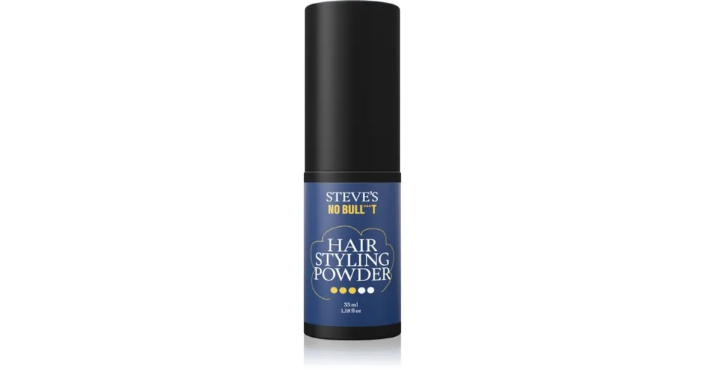 Steve‘sNo Bull***t Hair Styling Powder hajpúder uraknak Expressz szállítás