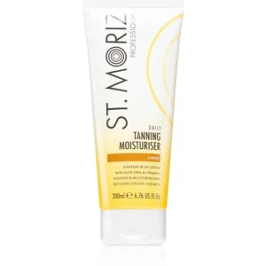 St. MorizDaily Tanning Moisturiser hidratáló önbarnító krém átlátszó Végkiárusítás