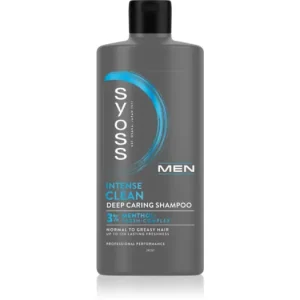 SyossMen Intense Clean sampon normál és zsíros hajra Prémium