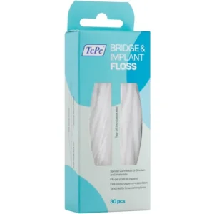 TePeBridge & Implant Floss speciális fogselyem az implantátumok tisztítására Biztonságos fizetés