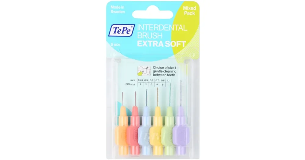 Gyors szállítás TePeExtra Soft fogköztisztító kefék mix