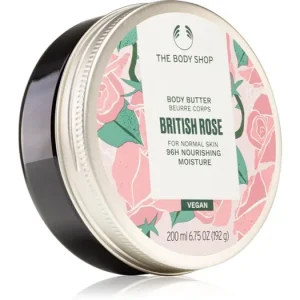 Árengedmény The Body ShopBritish Rose Body Butter testvaj rózsa illattal