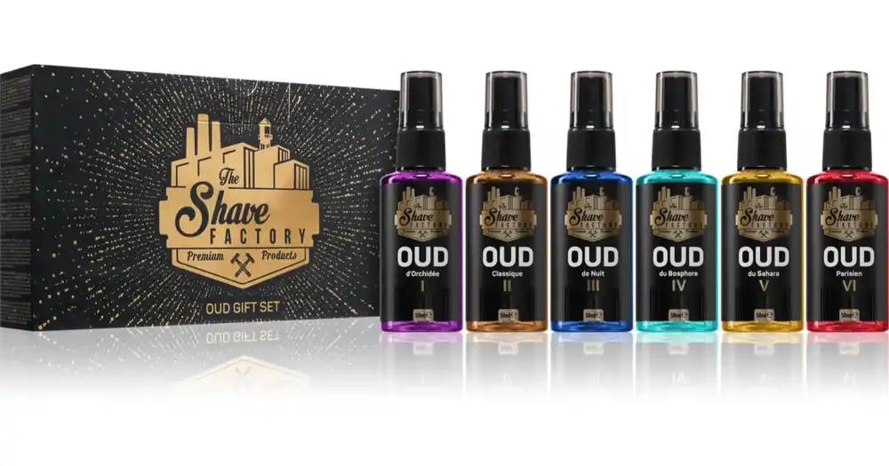 The Shave FactoryOUD GIFT SET borotválkozás utáni arcvíz Szuper ajánlat
