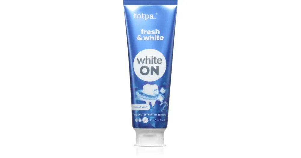 TołpaOn White Extreme Fresh fehérítő fogkrém Kiárusítás